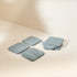 Handmade Real Marble Drink Coasters – 3 Shapes, 4 Natural Colours